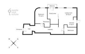 2 dormitorio piso 66 m² en Presnensky district, Rusia. 87 000 ₽  por semana