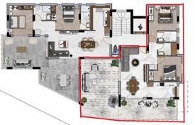 2-dormitorio apartamentos en edificio nuevo en Larnaca, Chipre. 220 000 €