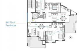 2 dormitorio ático en Larnaca, Chipre. 275 000 €