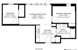 5 dormitorio piso en York, Canadá. C$796 000