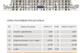 1-dormitorio apartamentos en edificio nuevo 52 m² en Pula, Croacia. 377 000 €