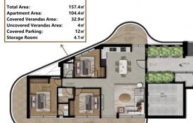 3-dormitorio apartamentos en edificio nuevo en Pafos, Chipre. 490 000 €