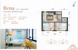 2 dormitorio piso 48 m² en Da Nang, Vietnam. $130 000