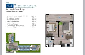 2-dormitorio apartamentos en edificio nuevo 58 m² en Konyaalti, Turquía. $245 000