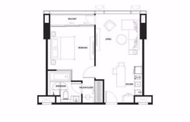 1-dormitorio apartamentos en condominio en Watthana, Tailandia. $632 000