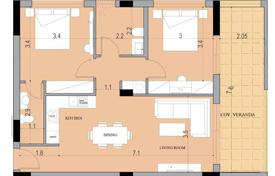 2 dormitorio piso en Larnaca (city), Chipre. 230 000 €