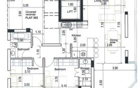 2-dormitorio apartamentos en edificio nuevo en Larnaca, Chipre. 315 000 €