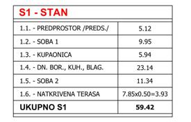 2 dormitorio piso 62 m² en Pula, Croacia. 192 000 €