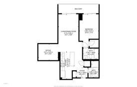 2 dormitorio piso en Old Toronto, Canadá. C$1 057 000