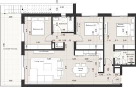 3 dormitorio ático 140 m² en Mesa Geitonia, Chipre. 771 000 €
