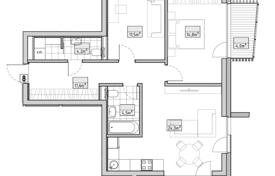 3-dormitorio apartamentos en edificio nuevo 82 m² en Vidzeme Suburb, Letonia. 264 000 €