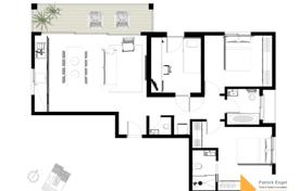 4 dormitorio piso 105 m² en Tel Aviv, Israel. $2 035 000