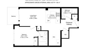 2 dormitorio piso en Sackville Street, Canadá. C$844 000