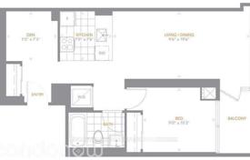 4 dormitorio piso en Adelaide Street West, Canadá. C$967 000