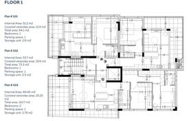 2-dormitorio apartamentos en edificio nuevo en Limasol (Lemesos), Chipre. 380 000 €