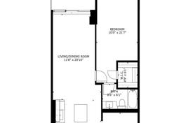 2 dormitorio piso en Etobicoke, Canadá. C$962 000