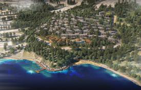 Villas en Proyecto con Playa Privada y Muelle en Bodrum. $3 376 000