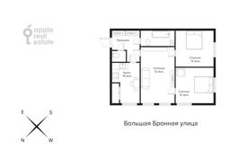 3 dormitorio piso 60 m² en Presnensky district, Rusia. 41 000 000 ₽