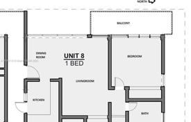 1-dormitorio apartamentos en condominio 60 m² en Miami Beach, Estados Unidos. $290 000