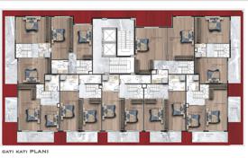 2 dormitorio piso 57 m² en Payallar, Turquía. $136 000