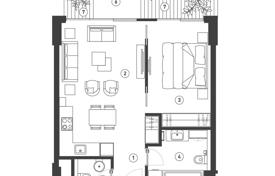1 dormitorio piso 66 m² en Budva city, Montenegro. 507 000 €