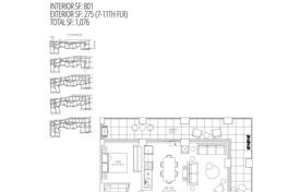 2 dormitorio piso en Saint Clair Avenue West, Canadá. C$1 240 000