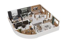 4-dormitorio apartamentos en edificio nuevo 116 m² en Chamonix, Francia. 1 280 000 €
