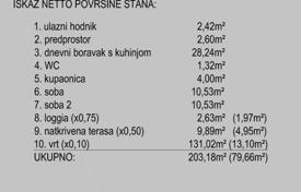 3-dormitorio apartamentos en edificio nuevo 82 m² en Novalja, Croacia. 290 000 €