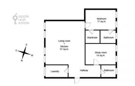 3 dormitorio piso 101 m² en Presnensky district, Rusia. 120 000 000 ₽