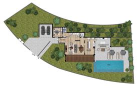3 dormitorio chalet 198 m² en Tsada, Chipre. 730 000 €