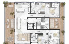 5 dormitorio ático 150 m² en Netanya, Israel. $1 609 000