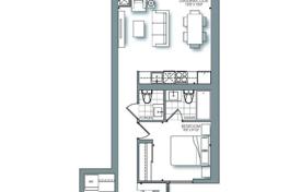 2 dormitorio piso en George Street, Canadá. C$736 000